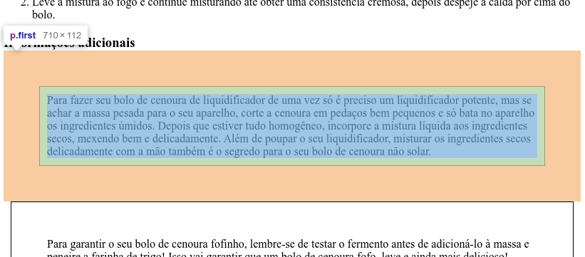 Anatomia do elemento