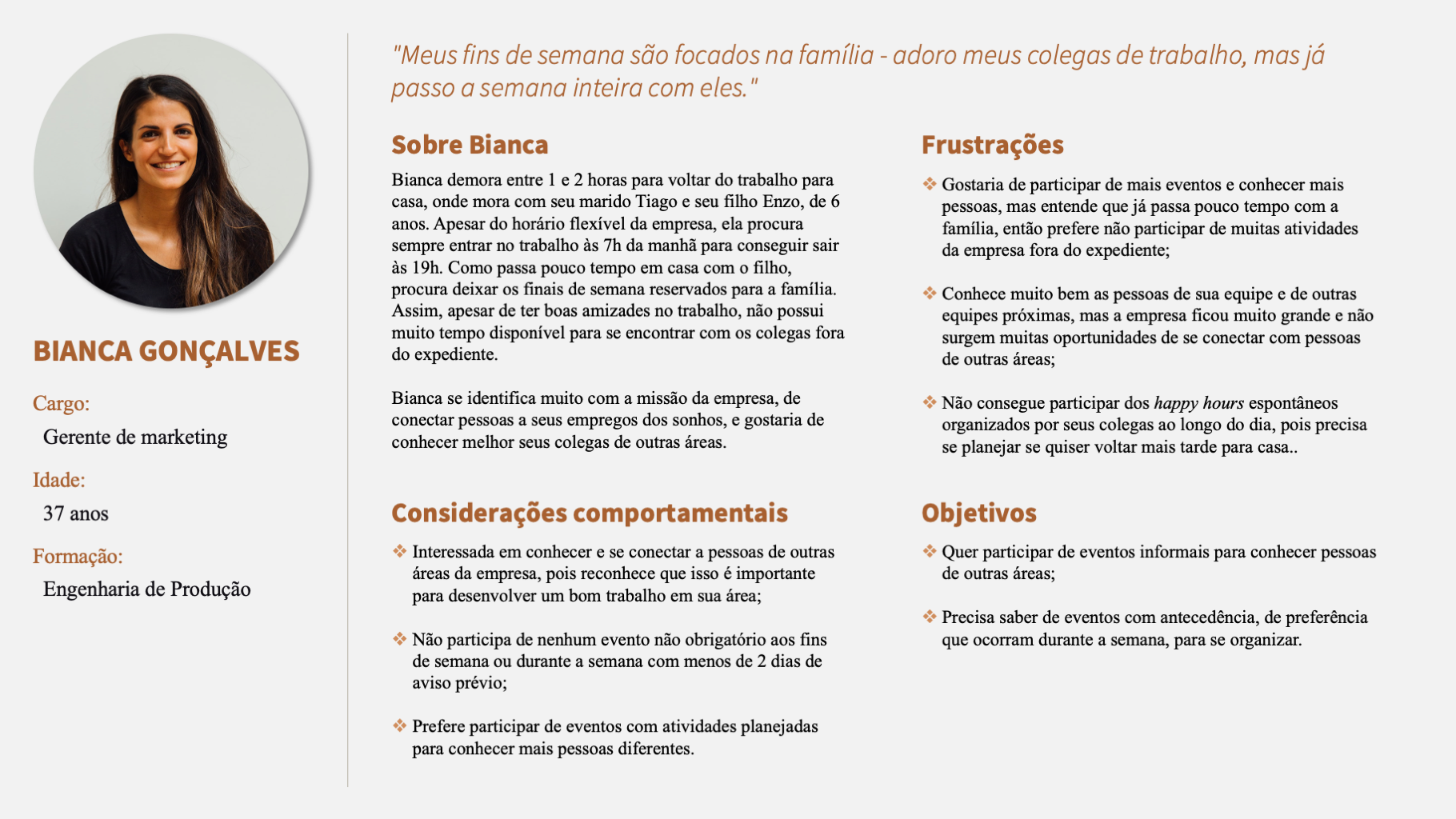 Persona: Bianca Gonçalves